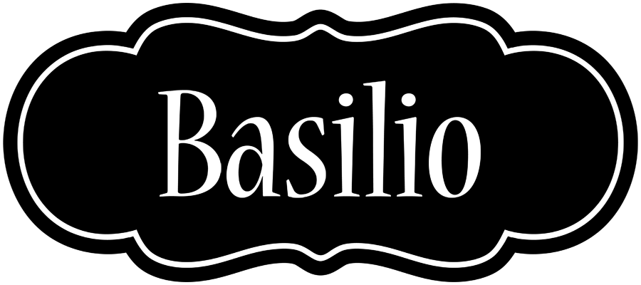 Basilio welcome logo