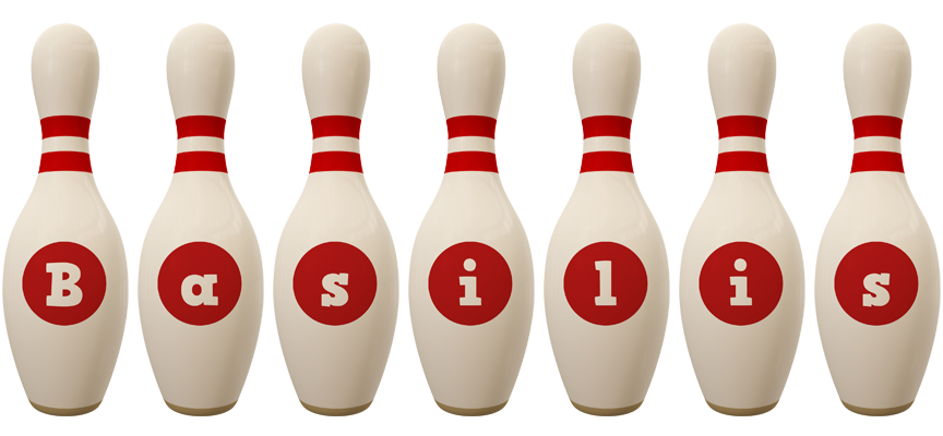 Basilis bowling-pin logo