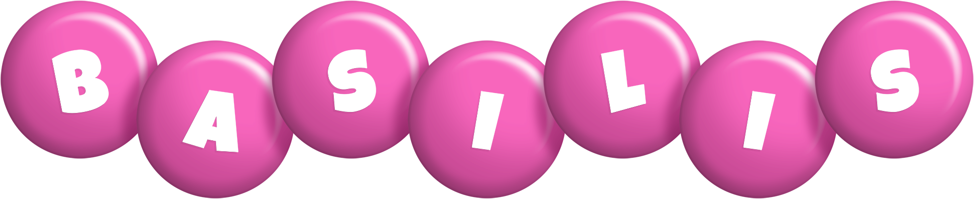 Basilis candy-pink logo
