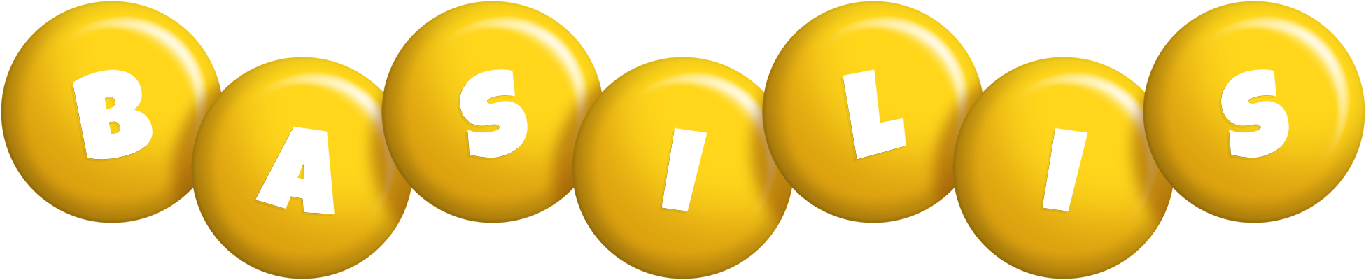 Basilis candy-yellow logo