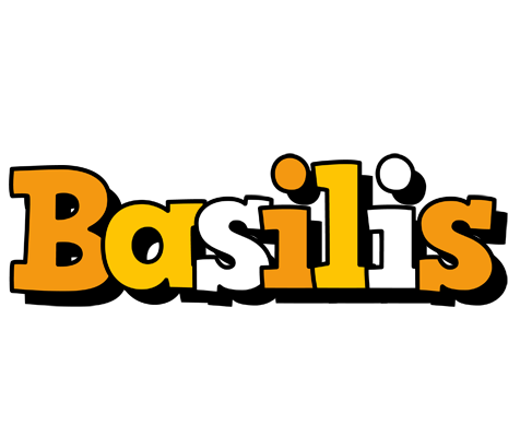 Basilis cartoon logo