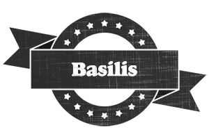 Basilis grunge logo