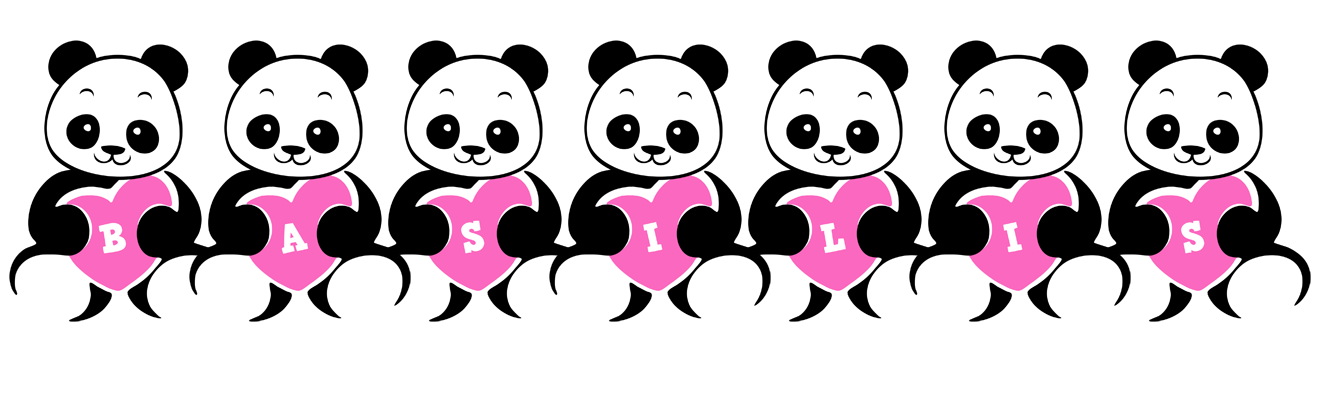 Basilis love-panda logo