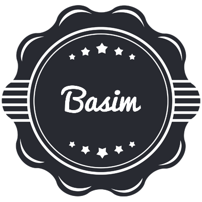 Basim badge logo