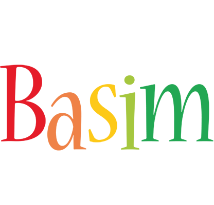 Basim birthday logo