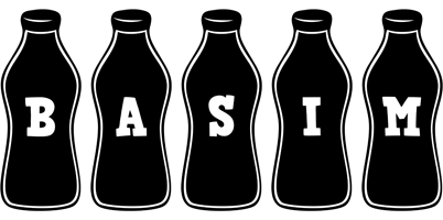 Basim bottle logo