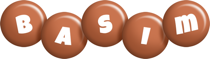 Basim candy-brown logo