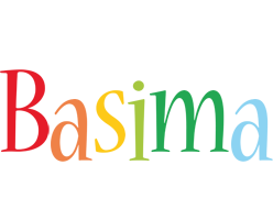 Basima birthday logo