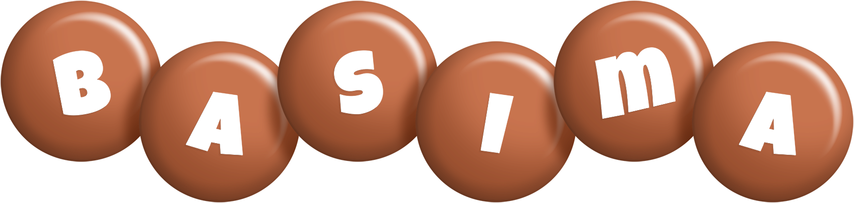 Basima candy-brown logo