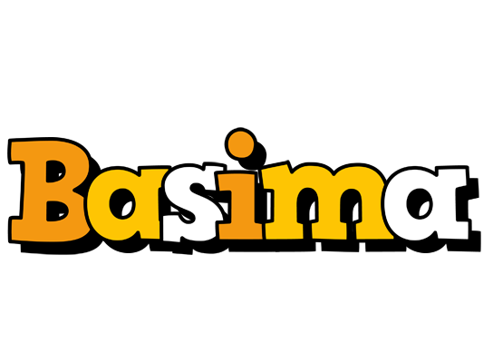 Basima cartoon logo