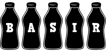 Basir bottle logo