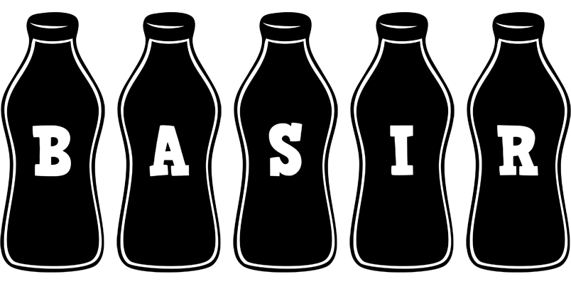 Basir bottle logo