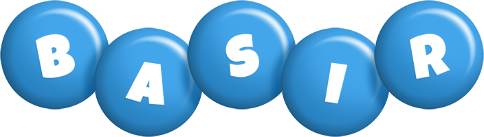 Basir candy-blue logo