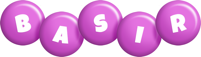 Basir candy-purple logo