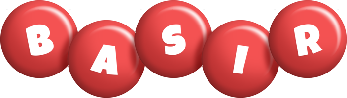 Basir candy-red logo