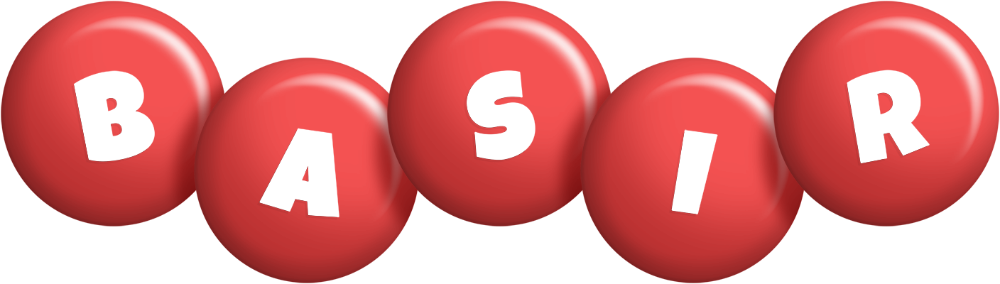 Basir candy-red logo