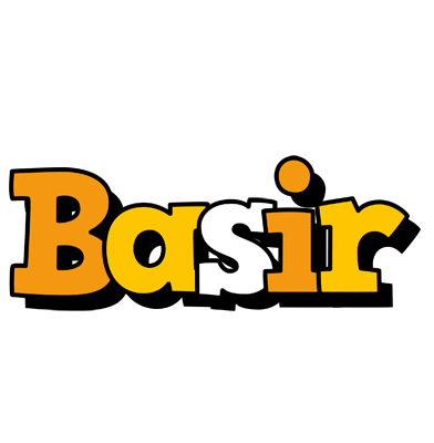 Basir cartoon logo