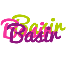 Basir flowers logo