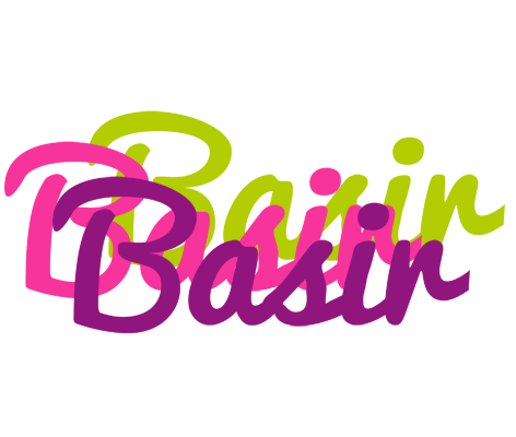 Basir flowers logo