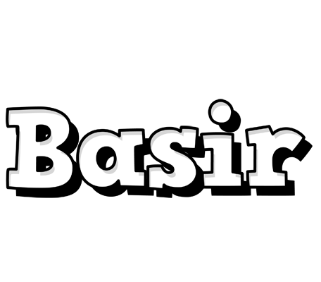Basir snowing logo