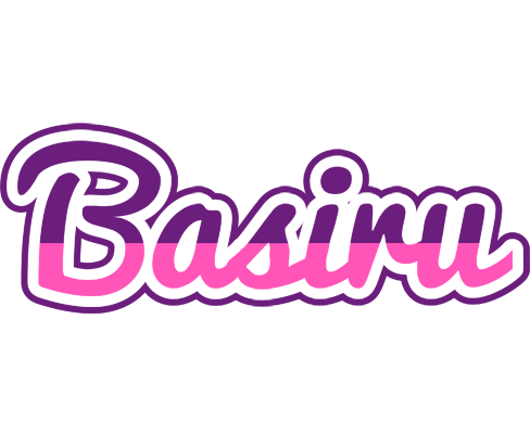 Basiru cheerful logo