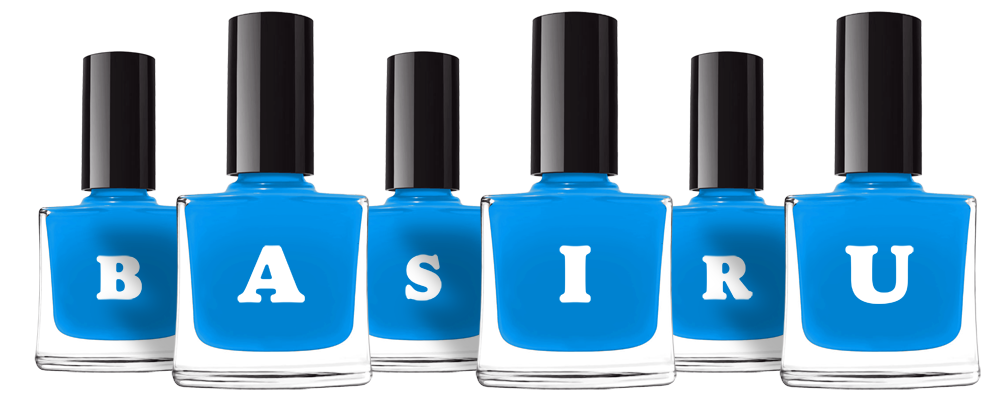 Basiru glossy logo