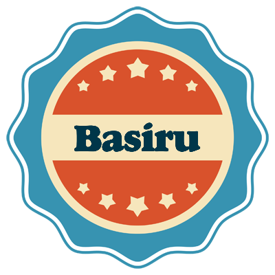 Basiru labels logo