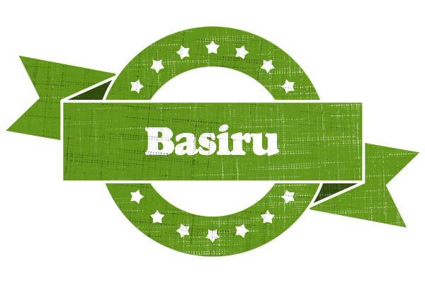 Basiru natural logo