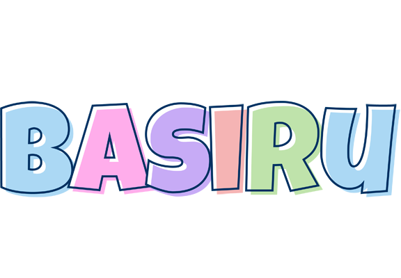 Basiru pastel logo