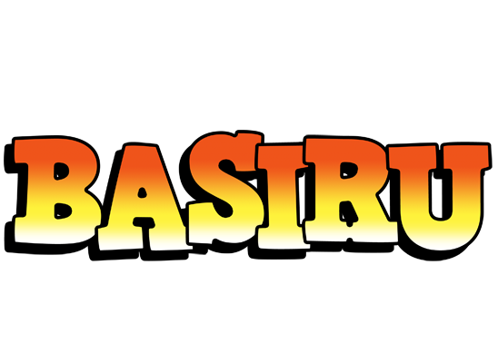 Basiru sunset logo