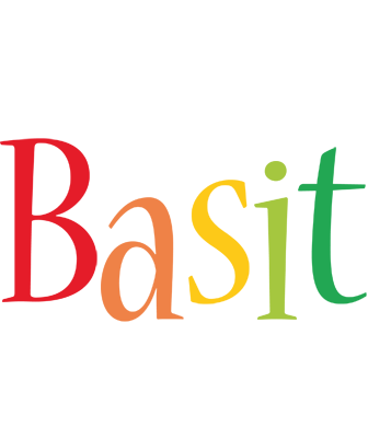 Basit birthday logo