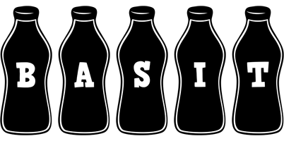 Basit bottle logo