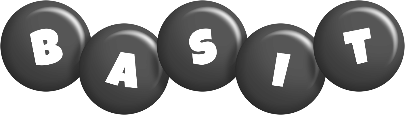 Basit candy-black logo