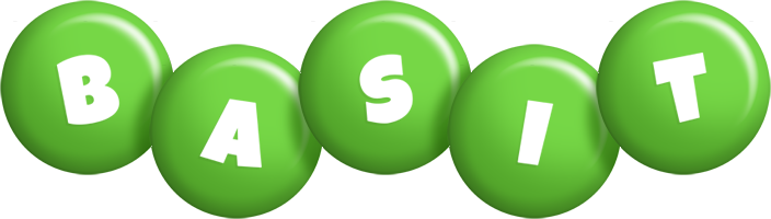 Basit candy-green logo