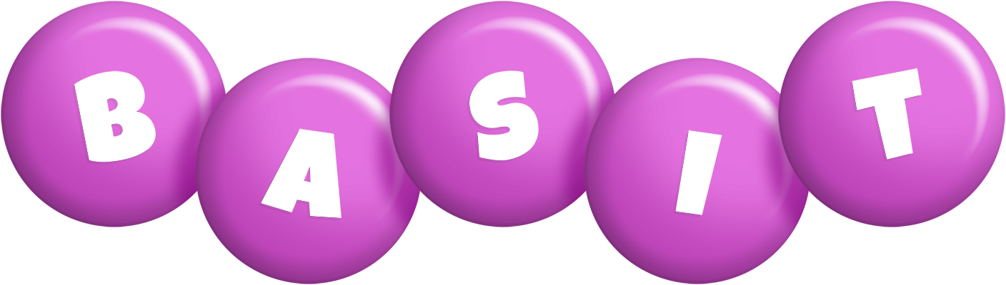 Basit candy-purple logo