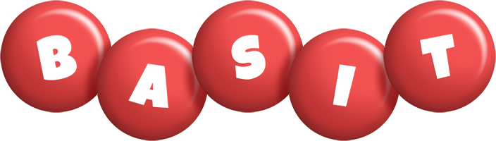 Basit candy-red logo