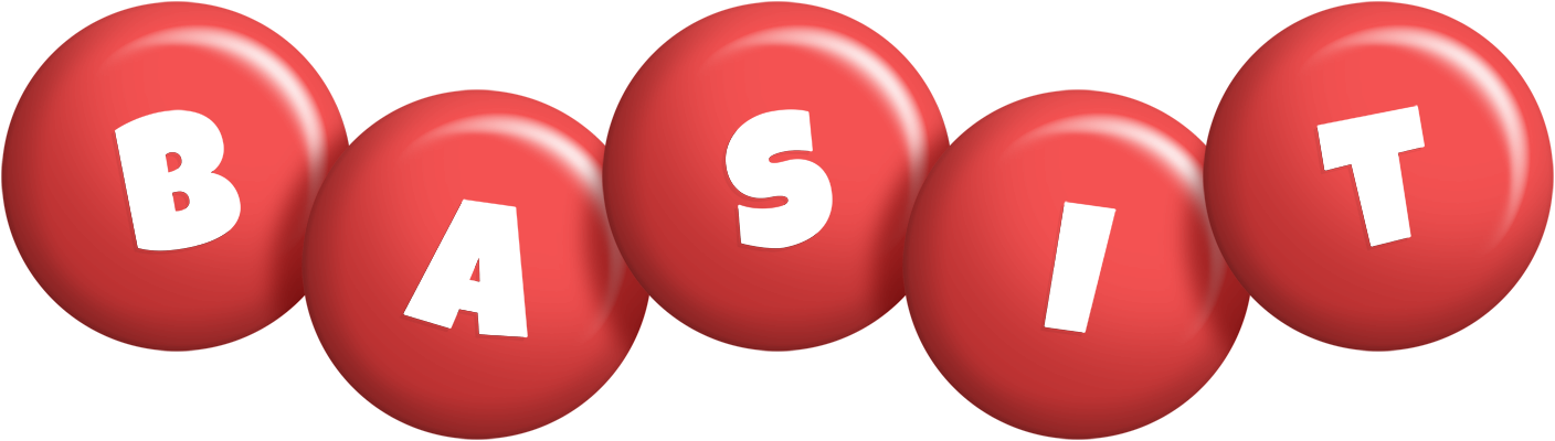 Basit candy-red logo