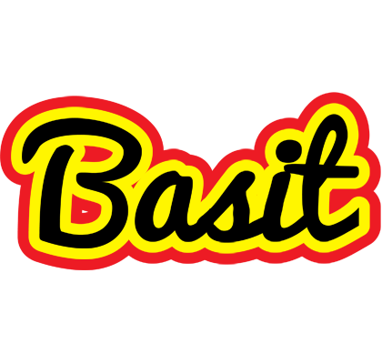 Basit flaming logo