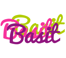 Basit flowers logo