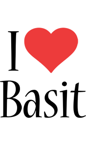 Basit i-love logo