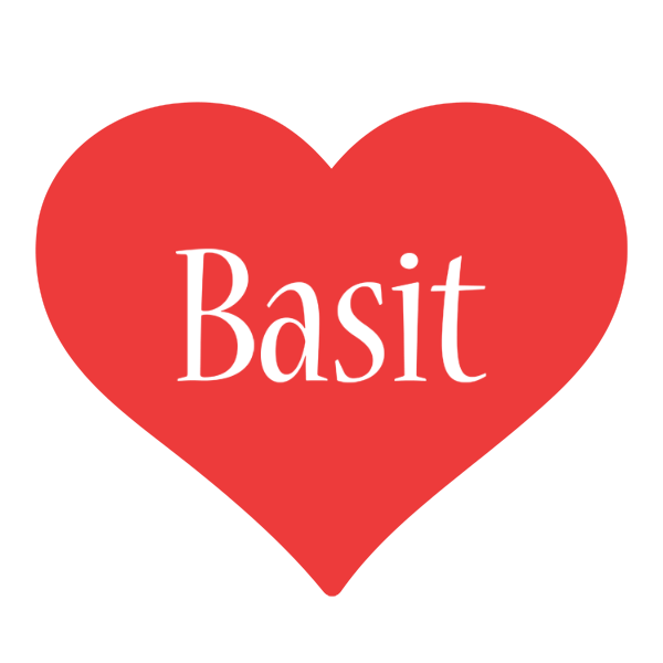 Basit love logo