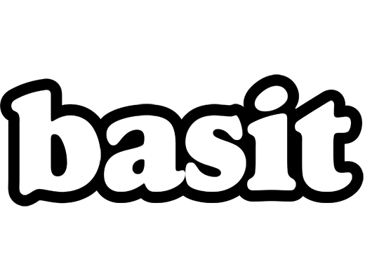 Basit panda logo