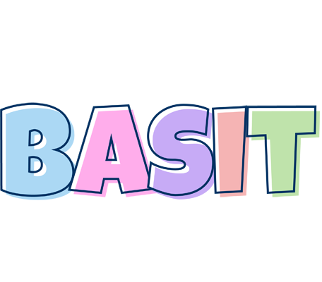 Basit pastel logo