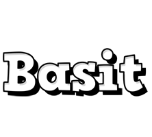 Basit snowing logo