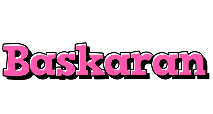 Baskaran girlish logo