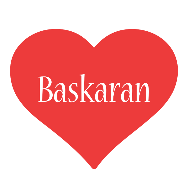Baskaran love logo