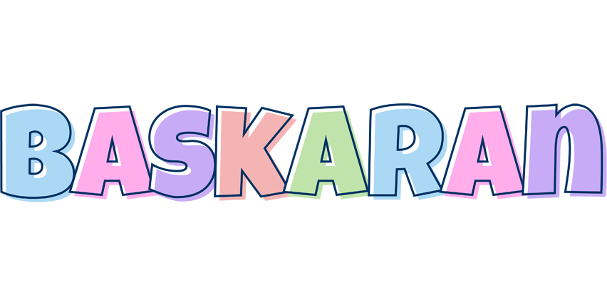 Baskaran pastel logo