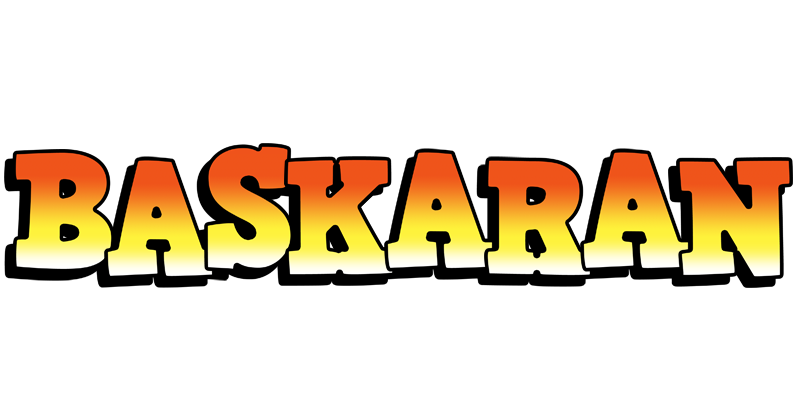 Baskaran sunset logo