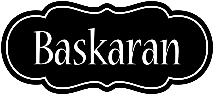 Baskaran welcome logo