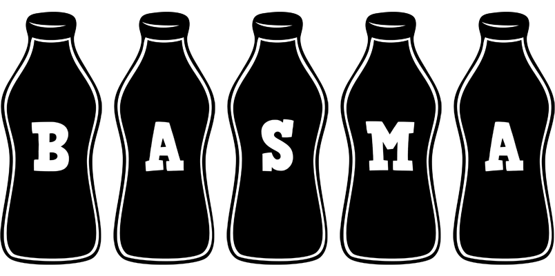 Basma bottle logo